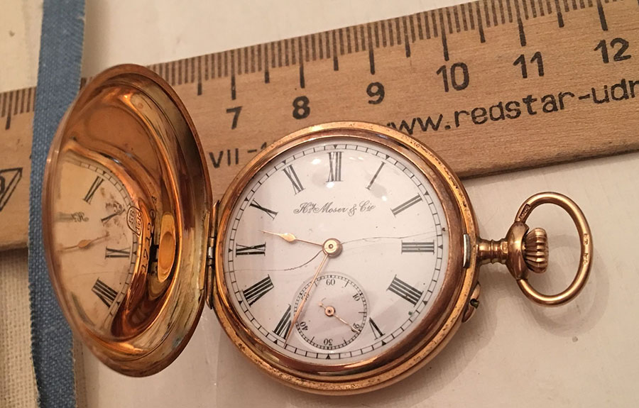 Часы Мозер. 19 век
