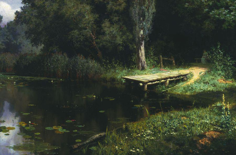 Заросший пруд. 1879
