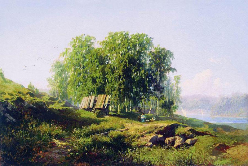В окрестностях Петербурга. 1868
