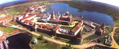 Панорама Соловецкого монастыря
