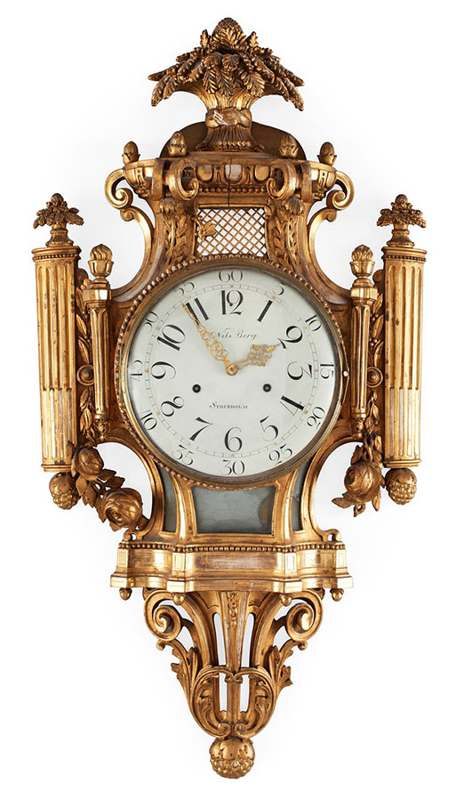 Часы Берг. 18 век
