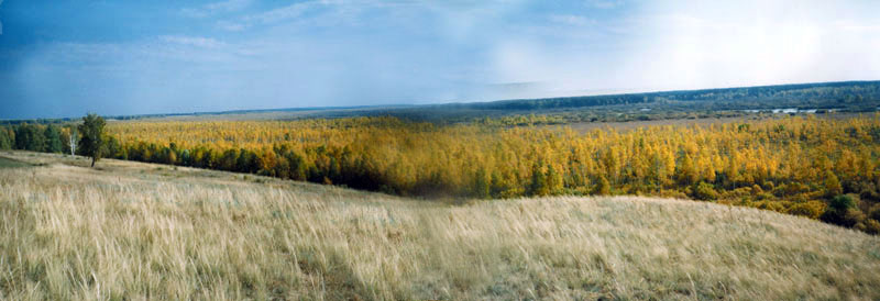 Панорама центральной части памятника природы
