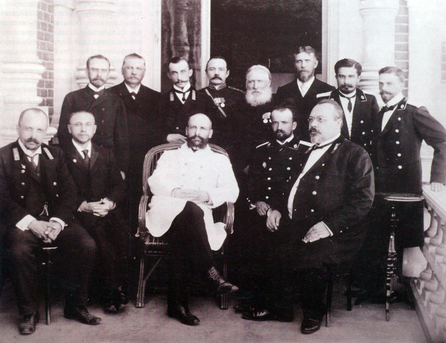 31 августа 1903 г. П.А. Столыпин - саратовский губернатор в поездке в город Камышин
