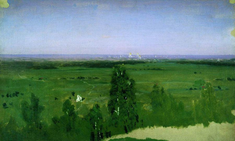 Вид на Москву с Воробьевых гор. 1882

