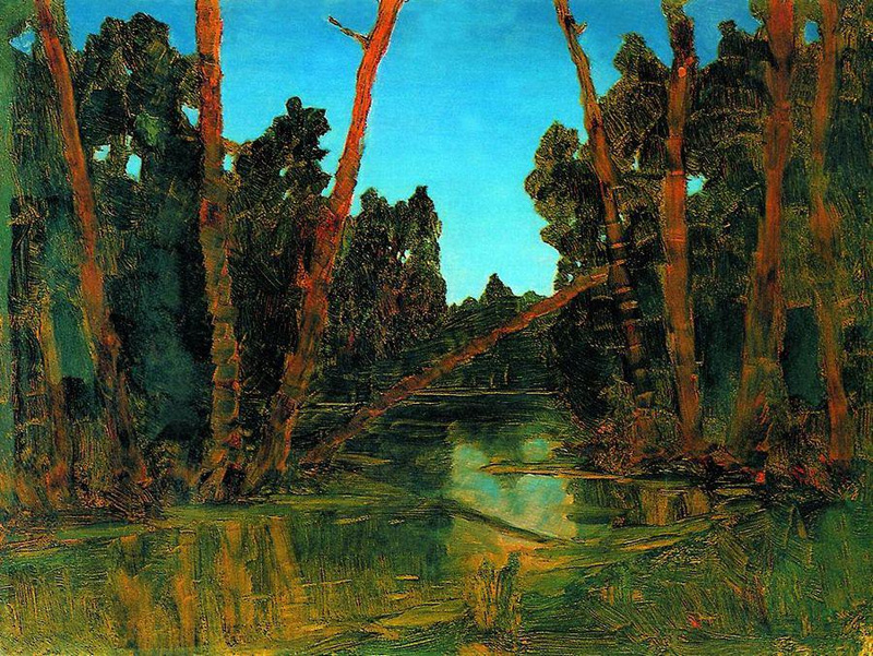 Лесное болото. 1898-1908
