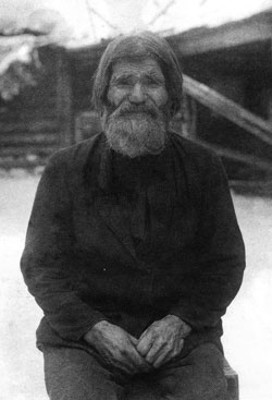 Один из очевидцев события, житель поселка Ванавара Борис Семенов. 1927 г.
