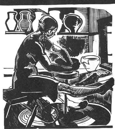 Посудница. 1930-е годы
