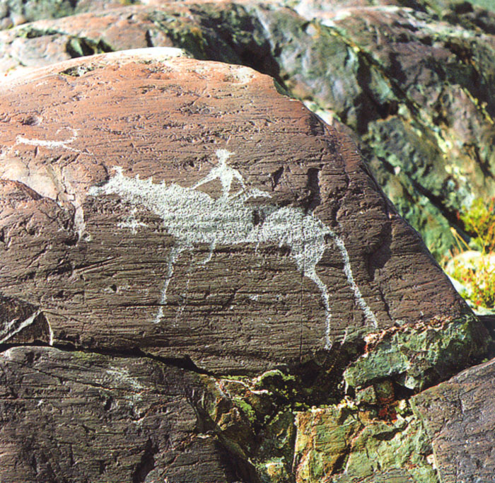 Художественные миниатюры на камне - творчество далеких предков
