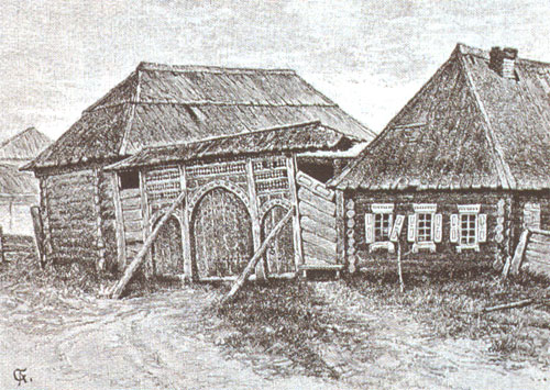 Дом сибирского крестьянина

