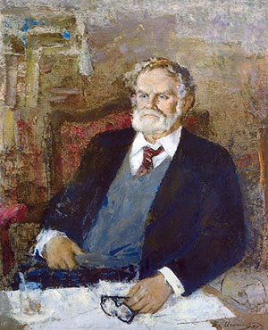 В. Игошев. Портрет В. Белова. 1997